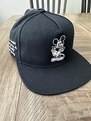 Disney VANS Mickey Mouse Baseball Cap/Hat Disney100 Black • $64.99