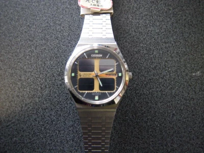 $536 • Buy Citizen Crystron Solar Day/Date Vintage Men's Watch Wl57683