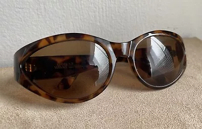 Gianni Versace Sunglasses Tortoise MOD 460 COL280 For Wide Face • $29.99