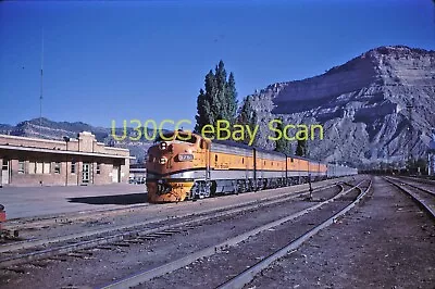 M Original Slide - D&RGW Rio Grande F9A 5761 Helper UT 1969 • $4.99