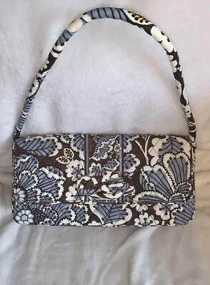 BRAND VERA BRADLEY NOT JUST A CLUTCH BAG IN 	SLATE BLOOMS New Without Tags • $24.99