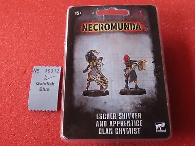 Games Workshop Forgeworld Necromunda Escher Shivver And Apprentice Clan Chymist • £30.99