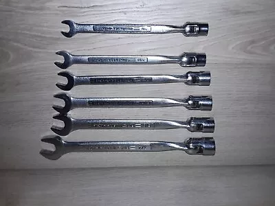 USA Made  CRAFTSMAN  6pc Flex Head Swivel Socket Wrench Set Saltus SAE Inch  • $37.29