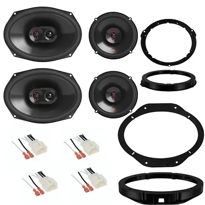 JBL Stage3 Front & Rear Door Car Speakers W/install Kit For 2015-2020 Ford F-150 • $189.99