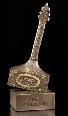 Mjolnir - Thor's Hammer - Viking Deity God Of Thunder Deco Statue • £85.80