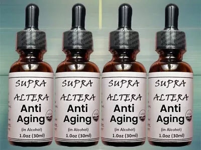 SUPRA ALTERA: Anti-Aging Formula - Youth Vitally StrengthMighty — (4-Bottles) • $0.99