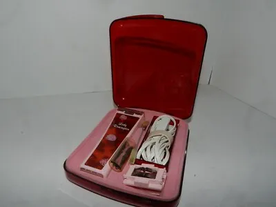 Vintage Lady REMINGTON Electric Shaver Razor Pink/Red Case #2M2L Barbie • $24.99