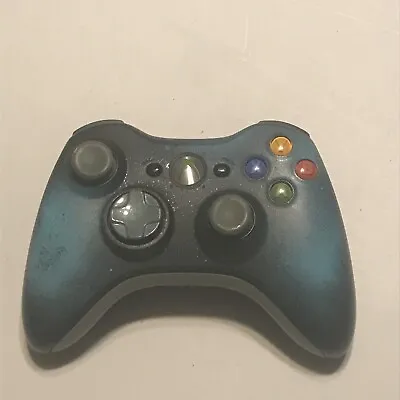 $34.99 • Buy OEM Microsoft Xbox 360 Wireless Controller Astral Blue. Tested & Working