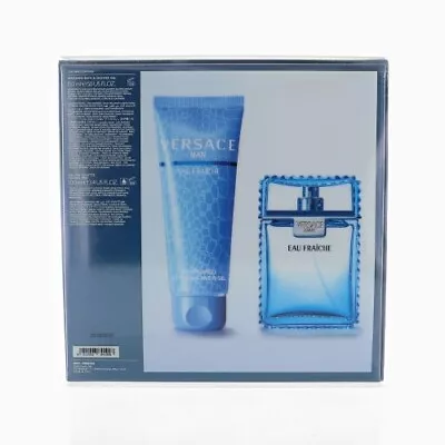 VERSACE EAU FRAICHE By Versace 2 PIECE GIFT SET - 3.4 OZ EAU DE TOILETTE SPRAY • $78.59