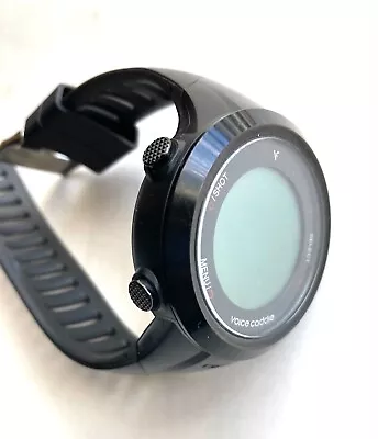 Voice Caddie T2 Hybrid Golf Watch Black Rubber Strap Very Clean • $75