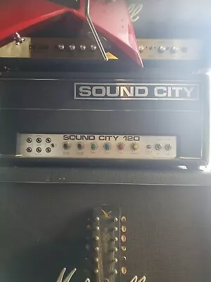 Vintage  Sound City 120   Valve Amplifier • £750