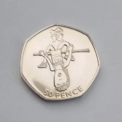 London Olympics 2012 Brilliant Uncirculated 50 Pence No.3 Athletics • £8