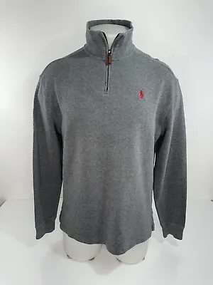 SMU MUSTANGS / POLO RALPH LAUREN - Embroidered Mens M Pullover Sweater • $104.11