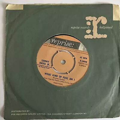 Sammy Davis Jr. - Gonna Build A Mountain / What Kind Of Fool Am I (7  Single) • £7.99