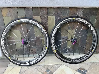 Mavic Wheelset 700c Rim Brake Carbon • $550