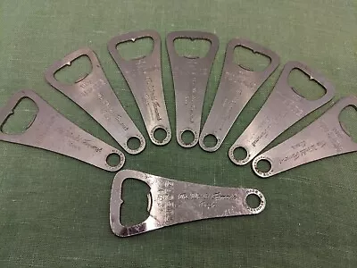 Vintage Tuborg Beer Bottle Opener K383  Used Lot Of 8 • $16