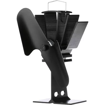 Ecofan Original Black Blade Heat Powered Stove Fan • $73.23