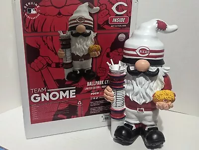 Cincinnati Reds 2024 Team Ballpark Exclusive Garden Gnome Figurine 144 FOCO • $99.90