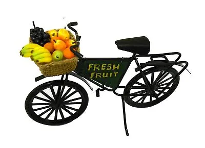 £31.99 • Buy Dolls House Green Grocers Bike Fresh Fruit Shop Bicycle Miniature Accessory