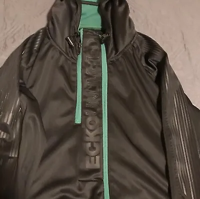 Marc Ecko UNLTD XXXL Mens Jacket Black And Green Nylon • $60