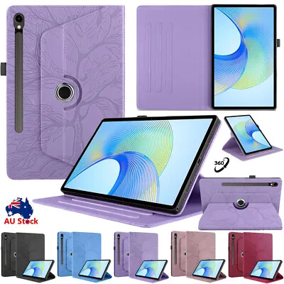 For Samsung Galaxy Tab S9 FE / S9 FE+ Tablet Leather Rotating Stand Case Cover • $24.29