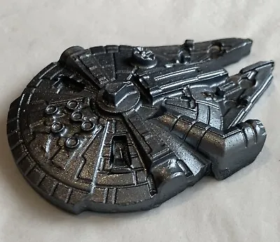 1x Edible Large Fondant Spaceship /Battleship Cake Topper Star Wars (3x2 Inch) • £7