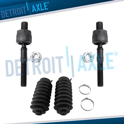 $27.51 • Buy 4pc Inner Tie Rod End + Rack & Pinion Boot & Bellows For Volvo S60 S80 V70 XC70