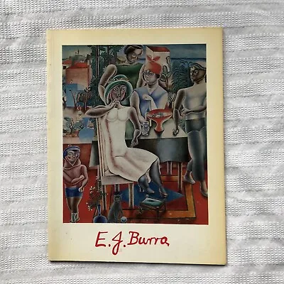 Edward Burra  Exhibition Catalogue 1st PB Ed • £15