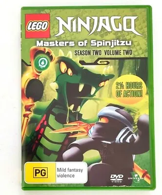 Ninjago: Masters Of The Spinjitzu - Season 2 Vol 2 - DVD  - Lego Animation  • $10.95