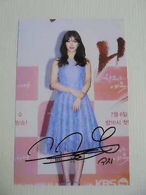 Suzy Bae Miss A 4x6 Photo Korean Actress KPOP Autograph Signed USA Seller B4 • $14.99
