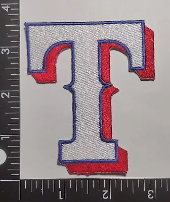 Texas Rangers T Jersey Iron/Sew On Embroidered Quality Patch Fast Shipping  • $12.75