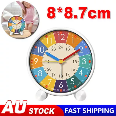 Kid Alarm Clock Bedside Mute Electronic Learning Clock Education Preschooler Aid • $12.89