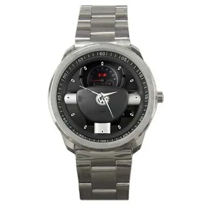 2009 Volkswagen New Beetle Coupe 2-door Man S Steering Wheel Wristwatch • $17.50