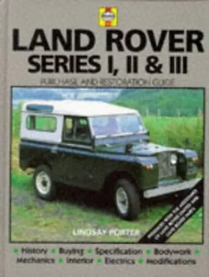 Land Rover: The Guide To Purchase And Do-it-yours... By Porter Lindsay Hardback • £14.99