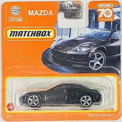 Matchbox 2004 Mazda RX-8 Black (short Card) 2023 New • $16.88