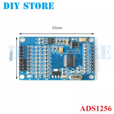 High Precision ADS1256 24bit 8 Channel ADC Module Data Collecting SPI Interface • $11.20