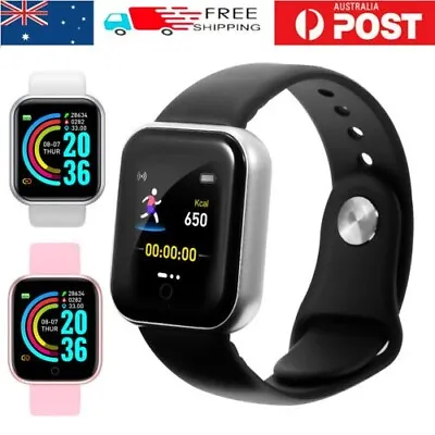 $14.78 • Buy Bluetooth Smart Watch Fitness Tracker Bracelet Heart Rate Blood Pressure Monitor