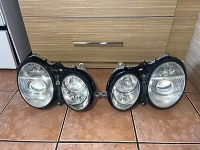 Pair 03-06 Mercedes W215 CL500 CL55 AMG Headlight Lamp Assembly Xenon OEM • $400