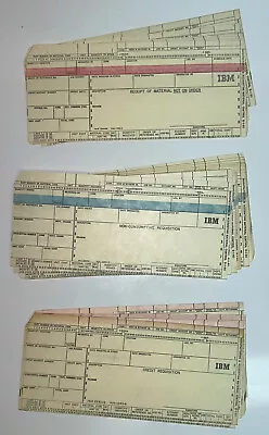 Lot Of 44 IBM Punch Cards • $14.95