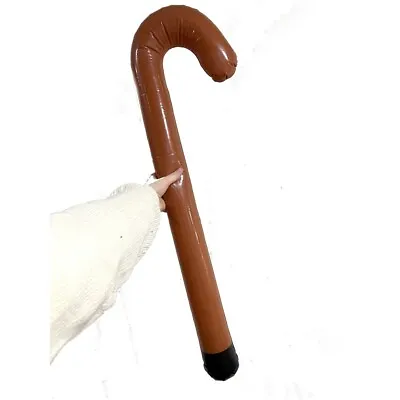 Inflatable Walking Stick Cane 90cm World Book Day Fancy Dress Granny Costume • £4.99