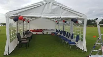 Tent Marquee Gazebo Hire – 4mx8m For All Events (All Sizes) • £250