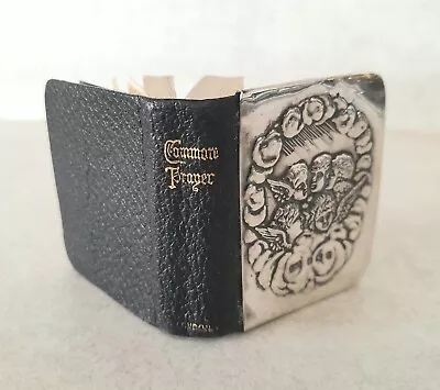 Stunning Miniature Hallmarked Silver Book Of Prayer Bible Excellent Condition • £150