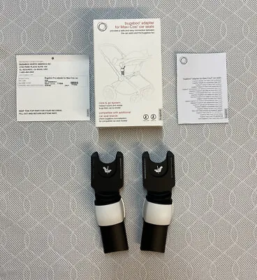 Bugaboo Fox /Buffalo Car Seat Adapters Adaptors Maxi-Cosi Cybex BeSafe & Nuna • £34.95