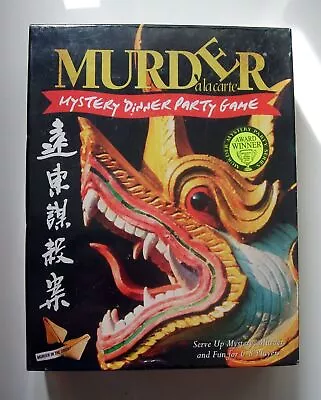 Murder A La Carte - Mystery Dinner Party Game - Murder In The Orient - In... • $16.48