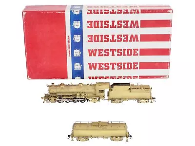 Westside Model Co. HO BRASS B&O Q-4b 2-8-2 Mikado Steam Loco W/Auxiliary Tender • $290.10