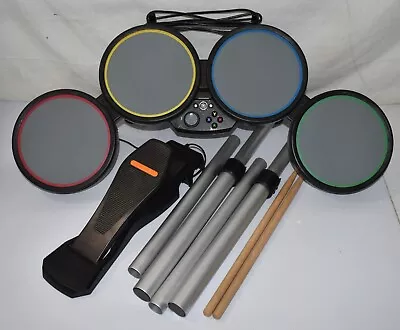 Xbox 360 Guitar Hero Rock Band Harmonix Drum Kit W/ Foot Pedal & Sticks • $128