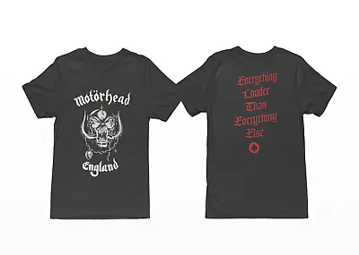 Motorhead Rock Band Concert Tour Merch 2 Sided Vintage Graphic Shirt 101359 • $28.99