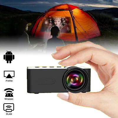 Mini Projector LED HD 1080P WIFI Home Cinema Portable Home Theater LCD Projector • $36.99