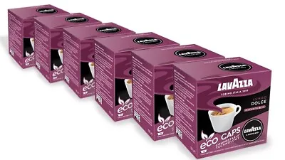 £36.99 • Buy Lavazza A Modo Mio Lungo Dolce Eco Cap Compostable Capsules / Pods -  96 Pods