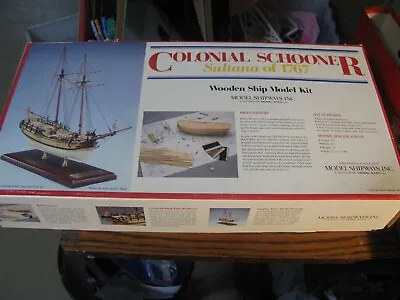 Colonial Schooner Sultana Of 1767 Model Shipways 1:64Wooden Ship Model   #GR SH • $66.98